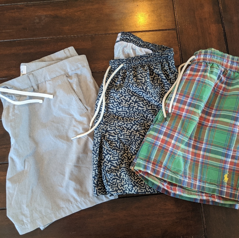 Lot of 3 Men's Swim Shorts